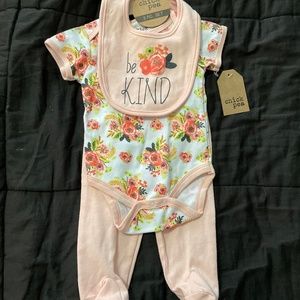 Chick Pea 3 piece baby girls set
